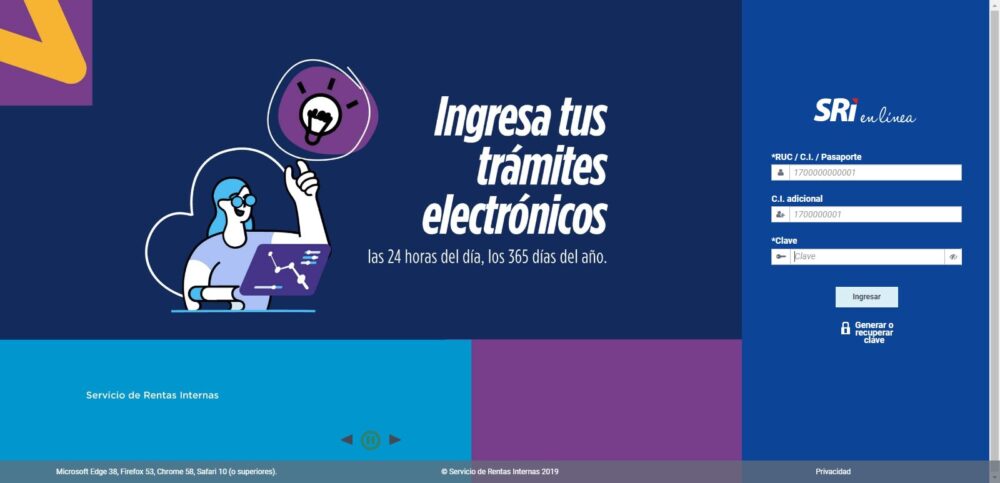 Como Descargar Factura Electrónica SRI 2 Como Descargar Factura Electrónica SRI